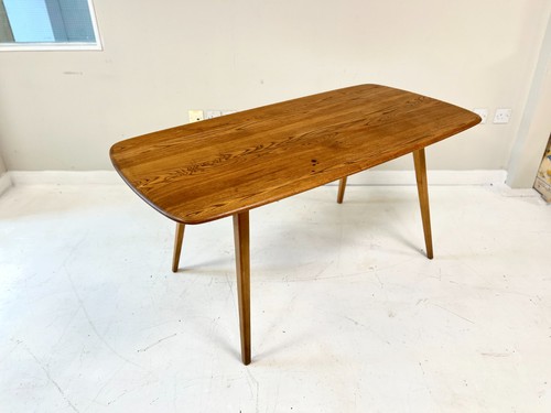 Ercol 382 dining table blue - ercol,