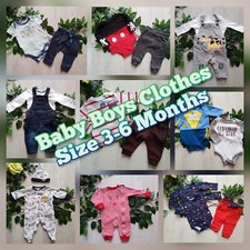 Baby Boys Clothes Build Make Your Own Bundle Job Lot Size 3-6 Months Set