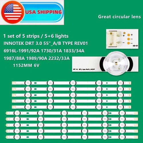 Led strips for 55lf6000 - led,
