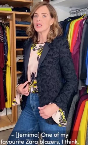 Rare zara trinny navy blue - rare,