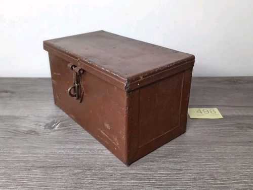 Military metal box hinged - box, lid