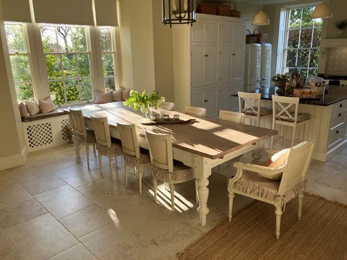 Large wooden dining table - , that