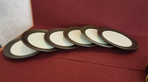 Denby chevron salad plate - chevron, 6