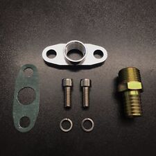 Turbocharger Turbo Billet Oil Drain Return Flange T3 T34 T35 T04 RS Cosworth