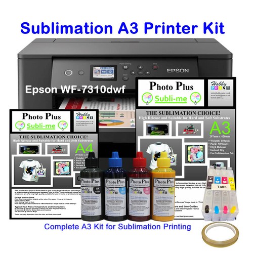 Sublimation printer bundle - a3,