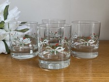 Eternal Beau Whiskey Tumbler Glasses Set Of 4 ⭐️PRISTINE Good Heavy Base