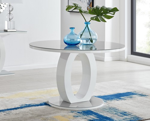 Giovani round grey and - round,