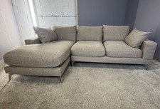 Large beige l shape sofa DELIVERY AVAILABLE DELIVERY AVAILABLE!