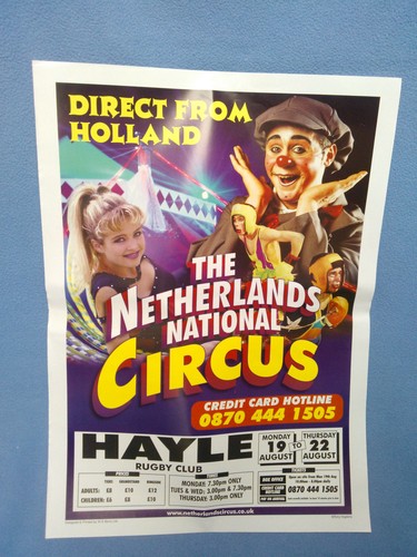 Circus poster netherlands - poster,