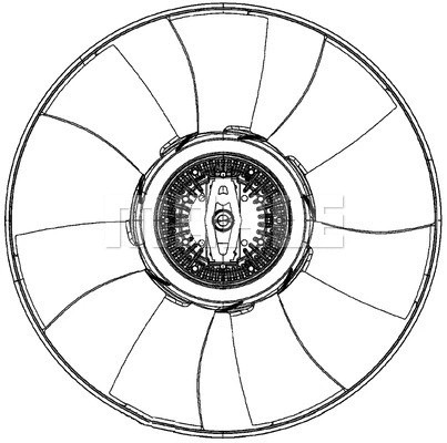 Fan radiator fits - radiator,