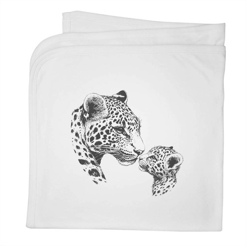 Leopard mother with cub - 'leopard,