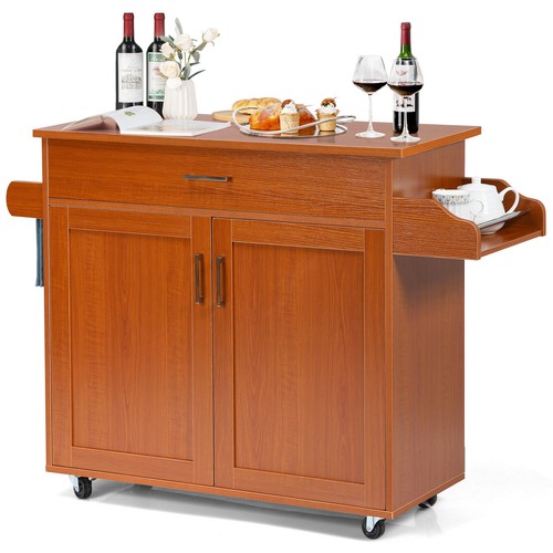 Kitchen island cart rolling - cart,