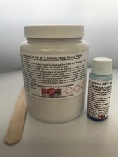 Mouldcraft GP-340-F RTV Silicone Mould Making Rubber blue cat 1kg Kit Shore A40