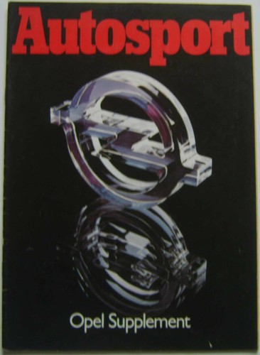 Opel 1977 autosport supplement - 1977,