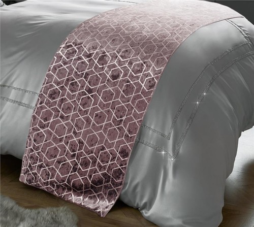 Bed runner crushed velvet - bed,
