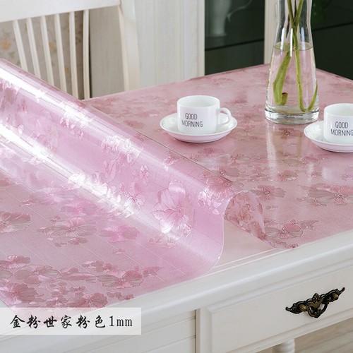 Pvc clear soft glass dinning - clear,