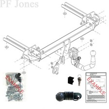 Tow-Trust Towbar for Vauxhall Astra (J) 5 Door Hatchback 2009-2015 - Detachable