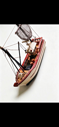 Elgate wooden fishing boat - elgate,