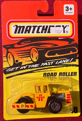 Matchbox road roller - road,