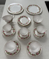 COLCLOUGH Pink Rose Bone China