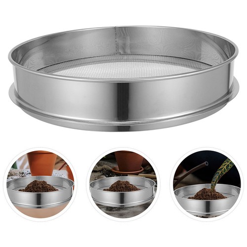 Compost soil sieve stainless - ,