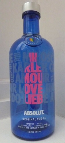 Absolut vodka empty - -,