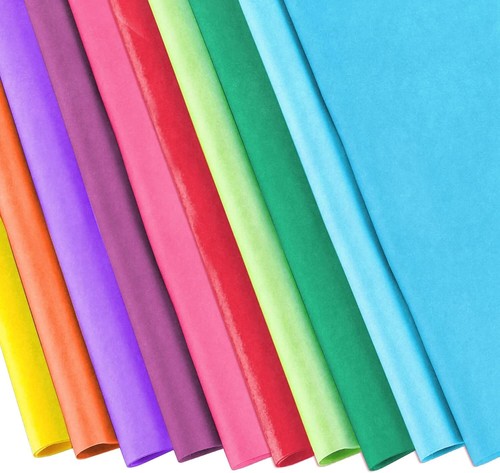 30pk coloured tissue paper - coloured,