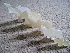 hand made natural stone ONYX Elephant ornament, ONYX ,set of 5