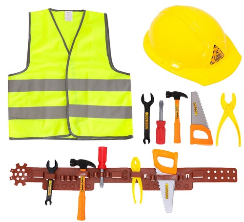 Kids childrens builder costume - childrens,
