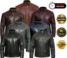 Real Leather Jacket Mens