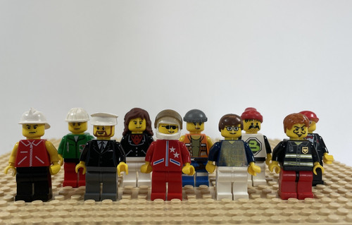 Lego minifigures genuine - lego,