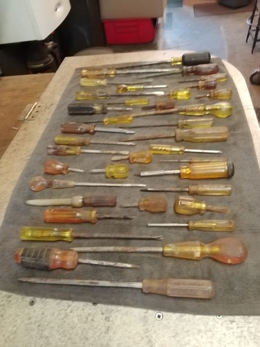 Used tools joblot yellow - tools,