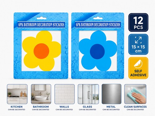 12pcs tile stickers transfers - tile,