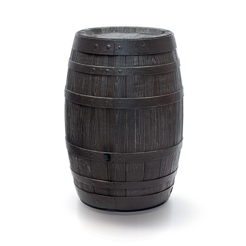 Rainwater tank natural - natural, wood