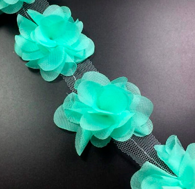 Yard chiffon flower - x,