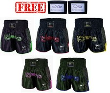 EVO Muay Thai Fight Shorts MMA Kick Boxing Grappling Martial Arts Gear UFC Men H