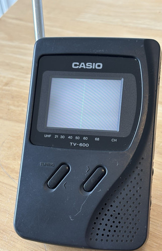 Casio 600d vintage - vintage, portable