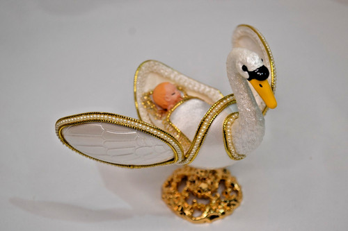 Hand crafted jewelled - crafted, egg
