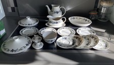 Royal Doulton Burgundy China - Various Items Dinner Service /  Tea Set Parts 