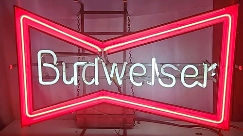 Vintage 1980s budweiser bowtie - 1980s,