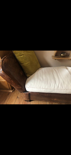 Antique chaise longue used - longue,