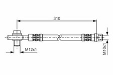 Brake Hose for VW (SVW) VW