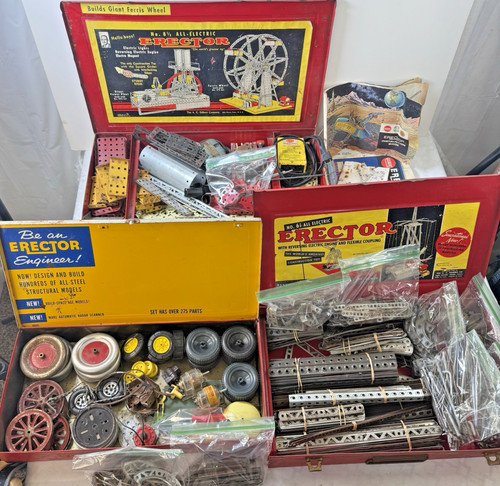 Vintage erector sets 1 - vintage,