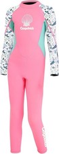Gogokids Girls Wetsuit Small Kids Thermal 2.5mm Neoprene Rash Guard UV50+ New