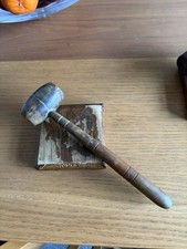 Vintage Wooden Gavel & Block