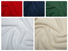 Cotton Terry Towelling Fabric