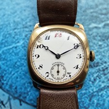 Vintage 9k Solid Gold Longines