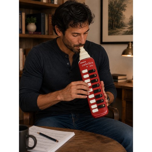 Vtg melodica hohner alto - hohner, made
