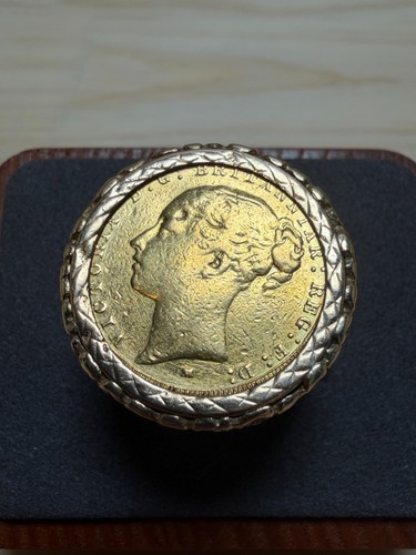 1887 gold full sovereign - 1887,