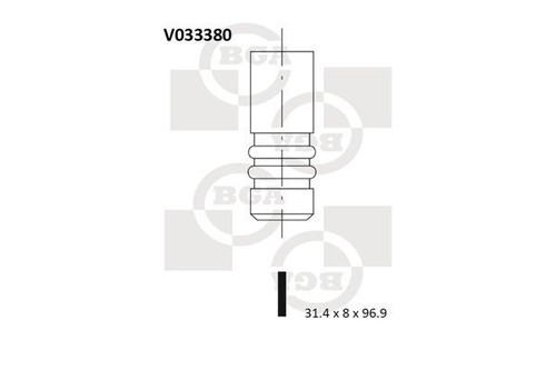 Exhaust valve for - valve,